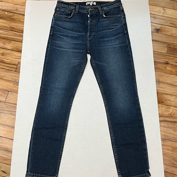 RE/DONE
High Rise Ankle Crop Jeans - Picture 10 of 15